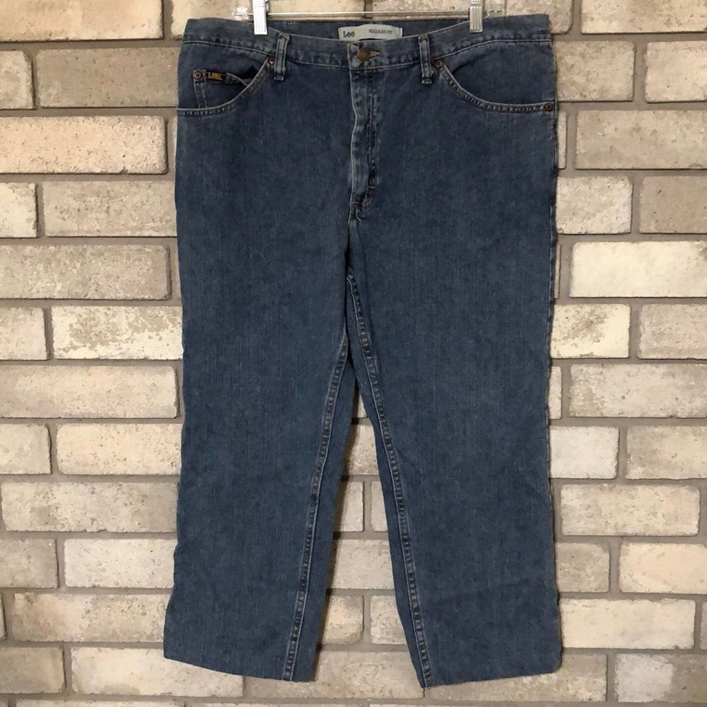 3for$20 relaxed cropped jeans men 40 waist hemmed to 25 inch